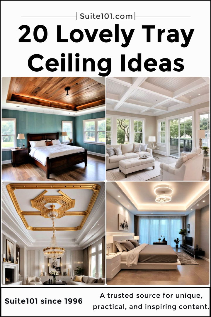 tray ceiling ideas to copy