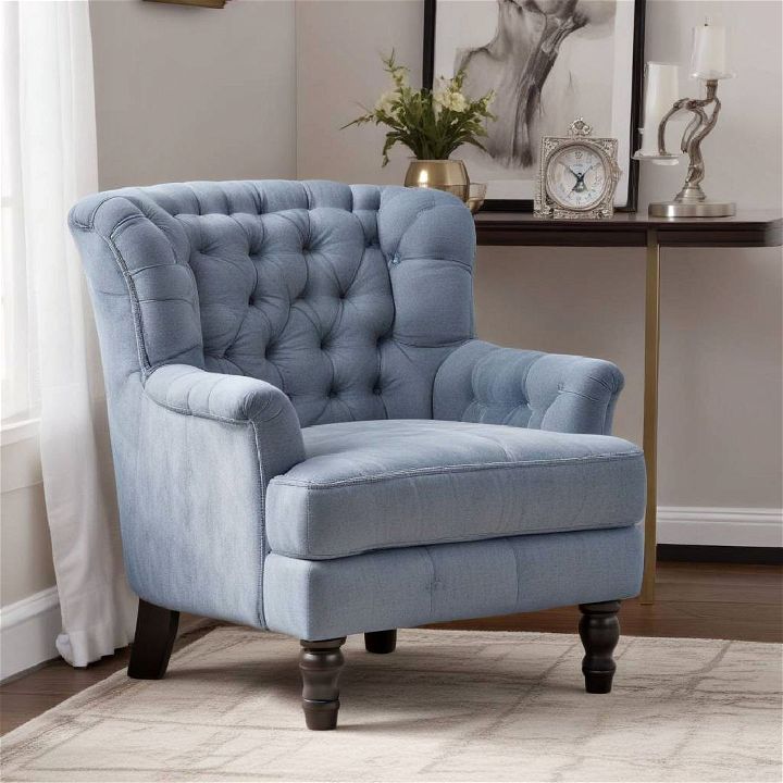 tufted bedroom chairs