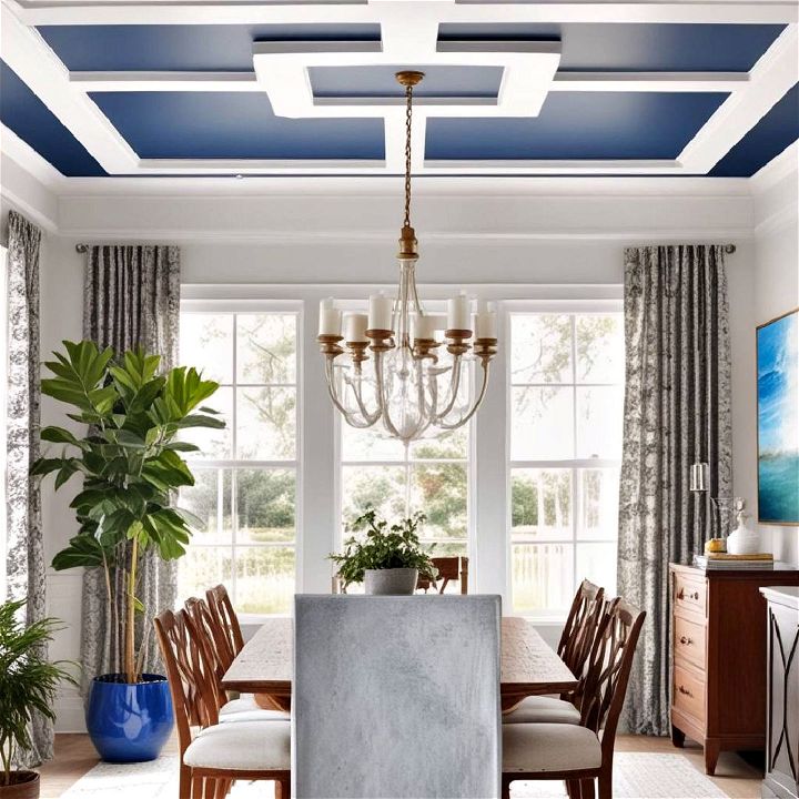 two tone ceiling paint