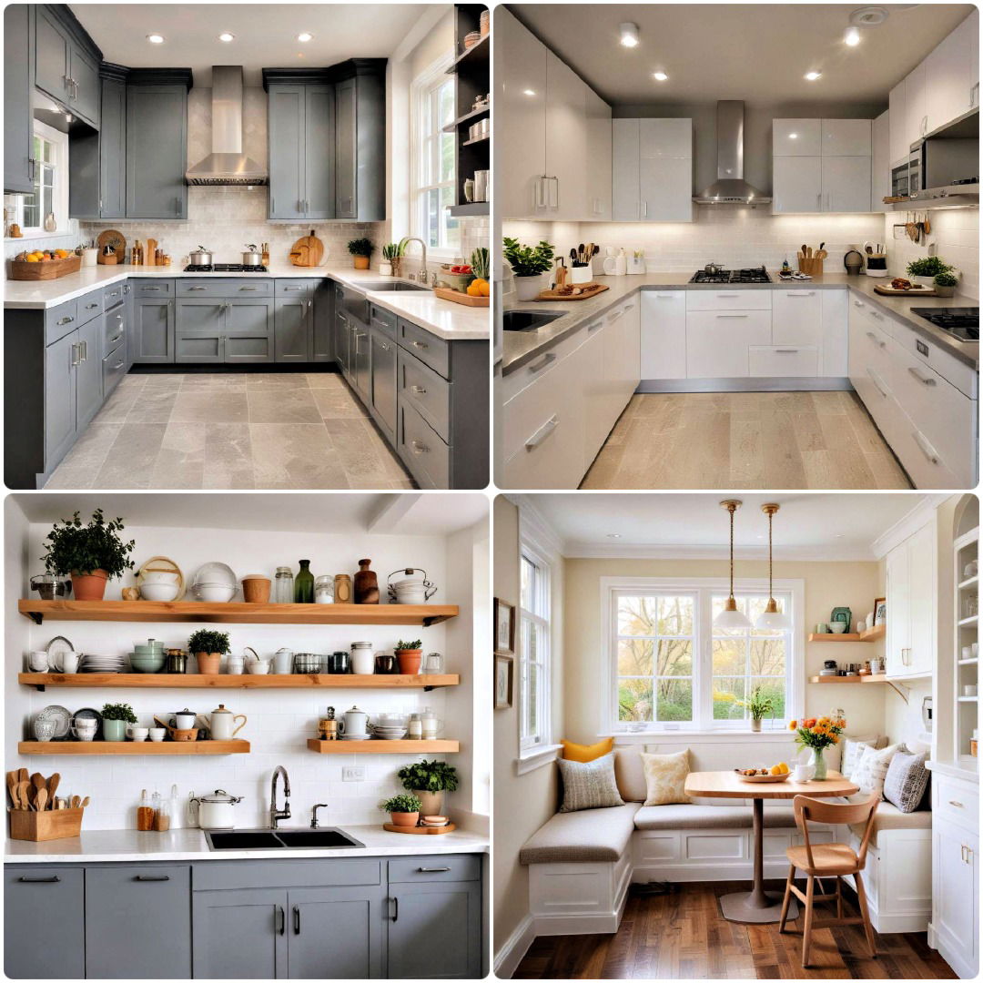 25 U-Shaped Kitchen Ideas for A Functional Layout