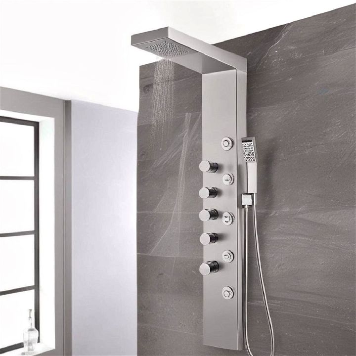ultimate luxury shower panel system