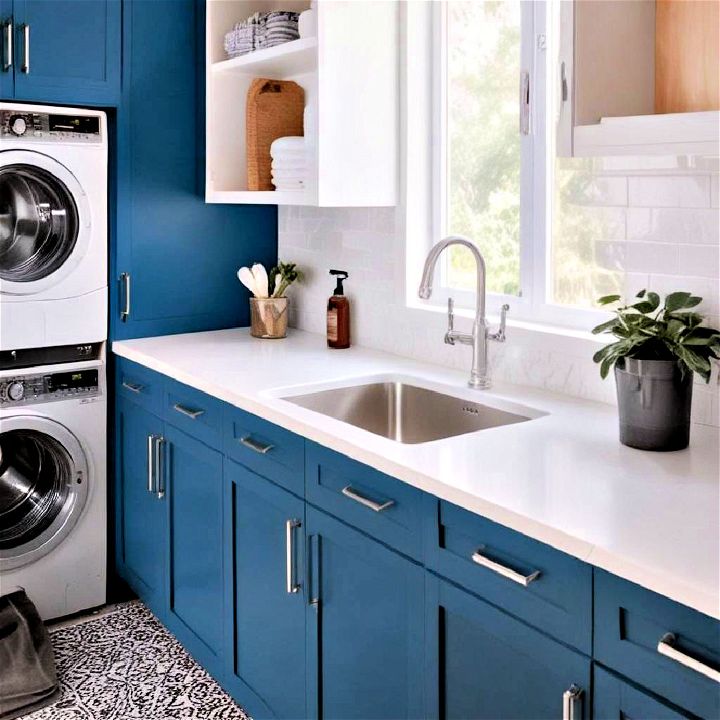 under sink cabinet laundry room