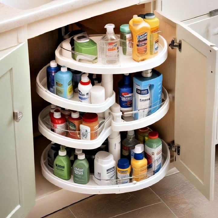 under sink lazy susan