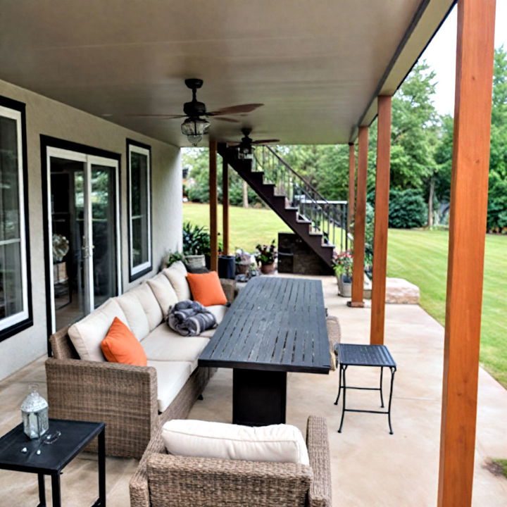 underdeck patio ceiling system