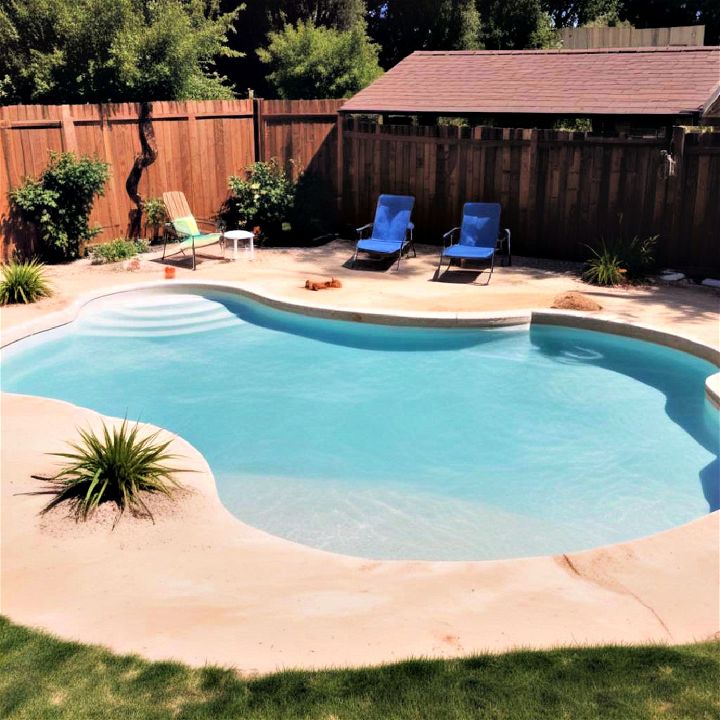 unique and budget friendly sand pool