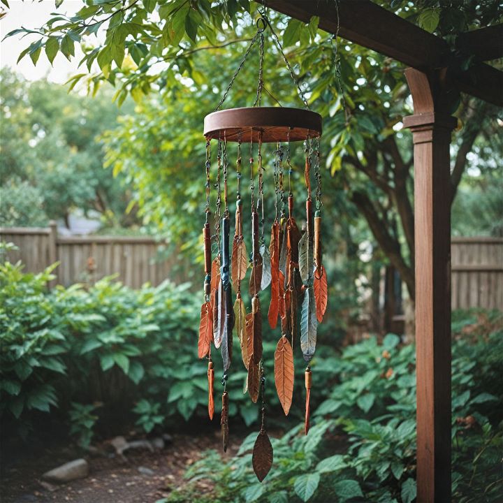 unique and charming wind chime