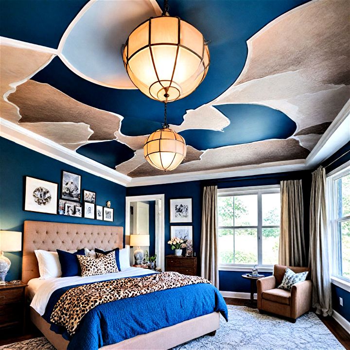 unique and striking statement ceiling