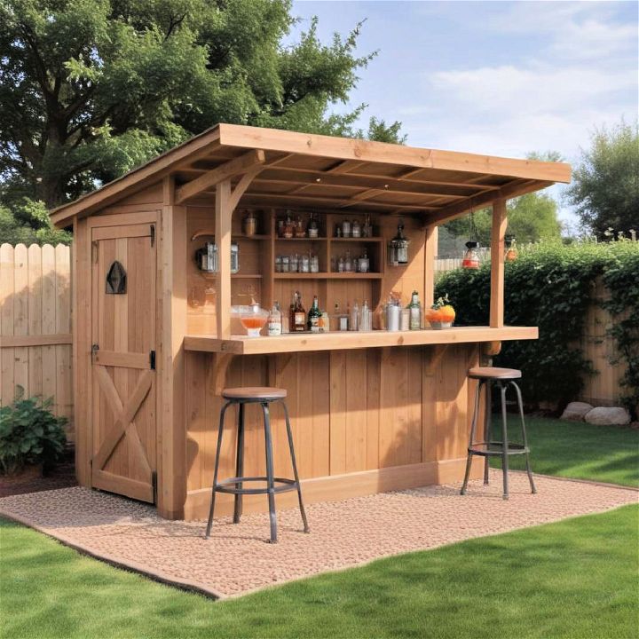 unique garden bar shed