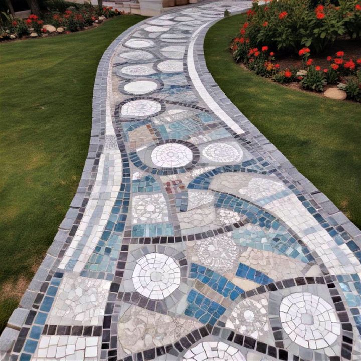 unique mosaic track