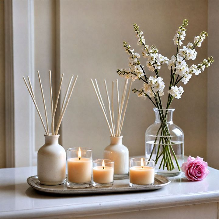 use fragrances to enhance room s ambiance