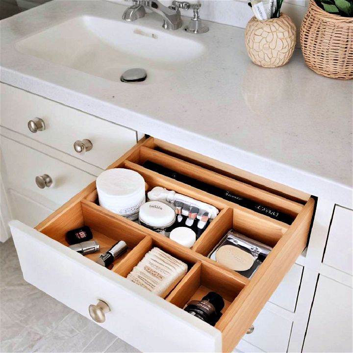 vanity drawers for bathroom closet