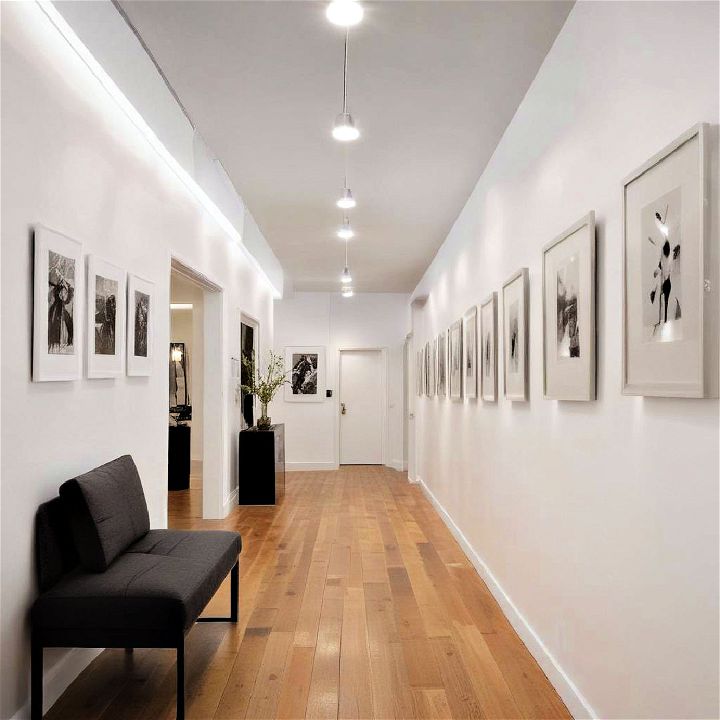 versatile hallway track lighting
