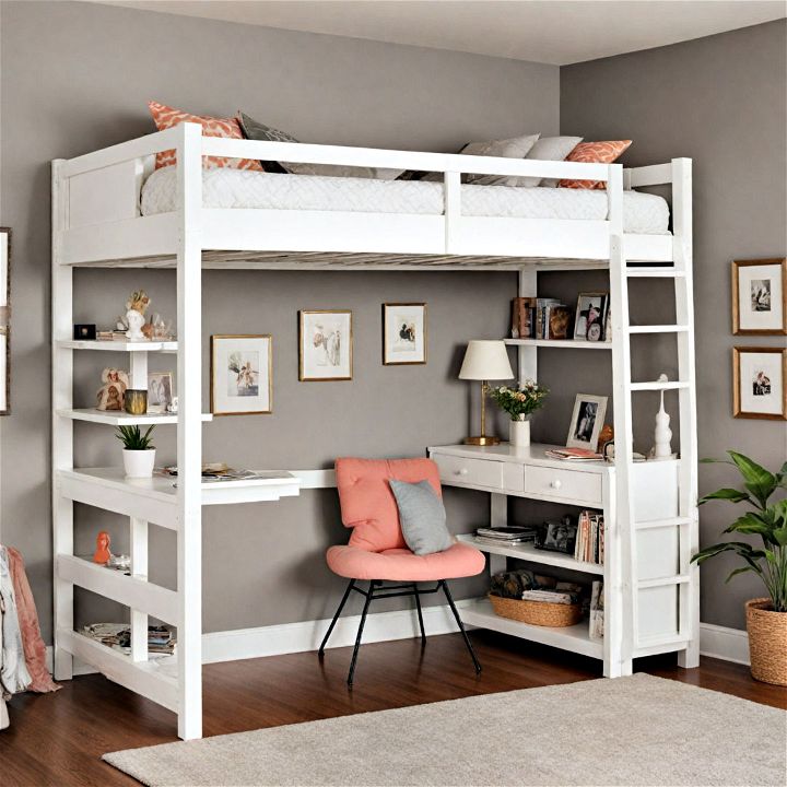 versatile loft bed for your guest room