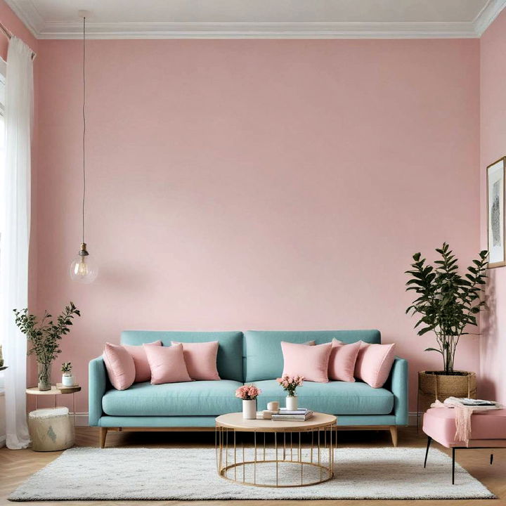 versatile pastel pink wall