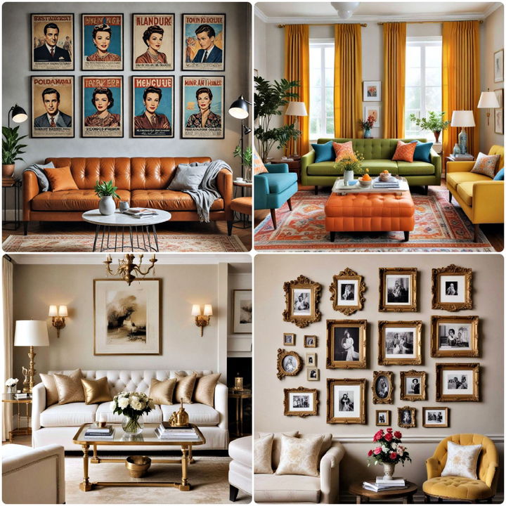 25 Vintage Living Room Ideas for a Timeless Look