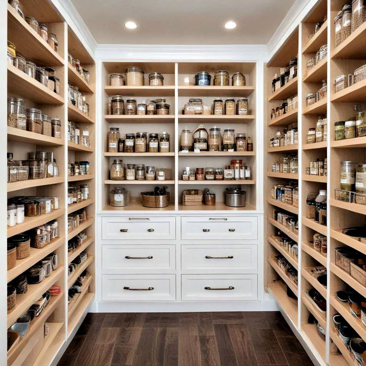 walk in pantry to keep your kitchen organized