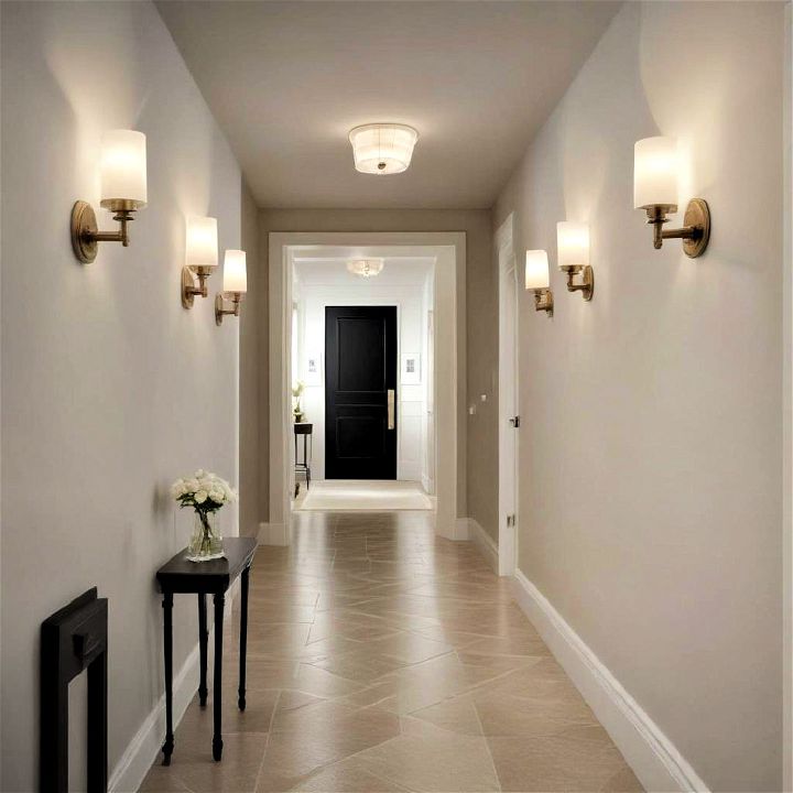 wall sconces for hallway