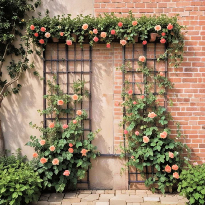 wall trellises for garden