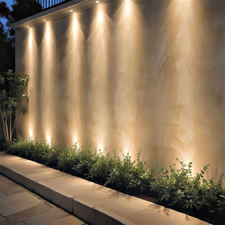 wall wash landscape lights