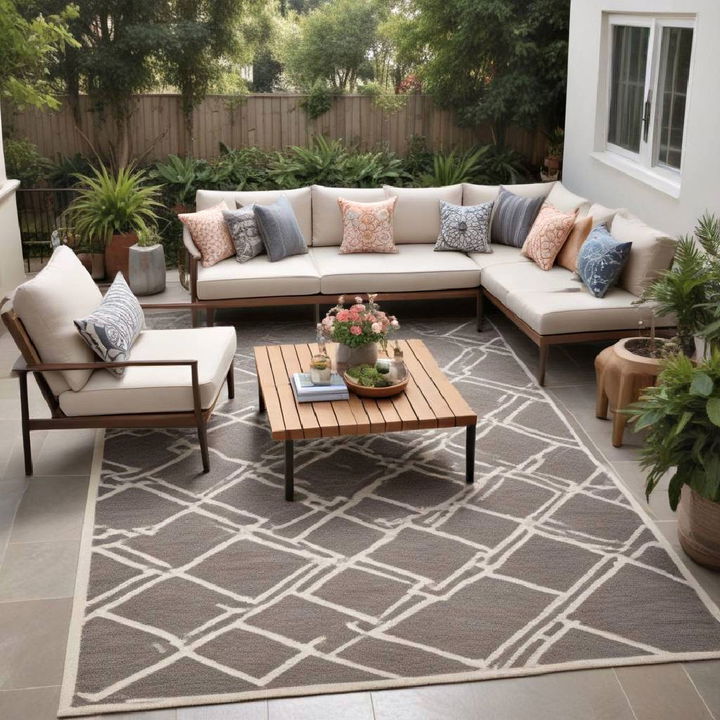 weather resistant outdoor rug