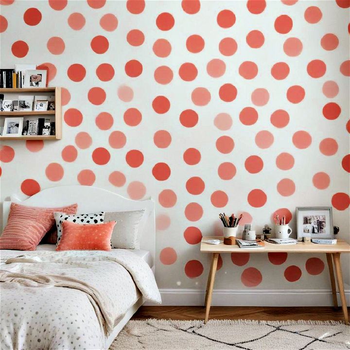 whimsical and cheerful polka dots to any kids room