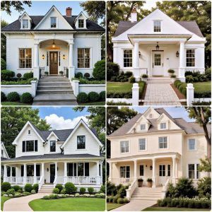 white home exterior ideas