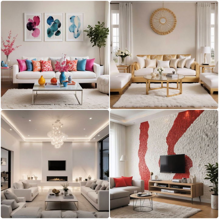 white living room ideas