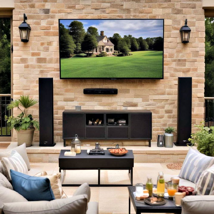 wireless outdoor surround sound system