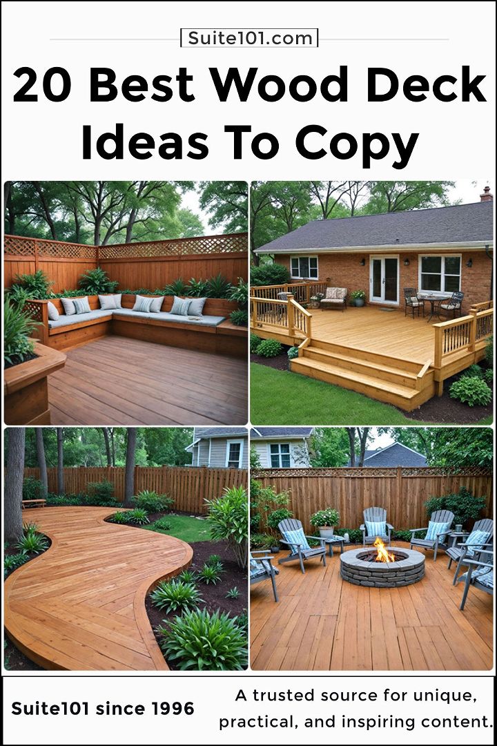 wood deck ideas to copy