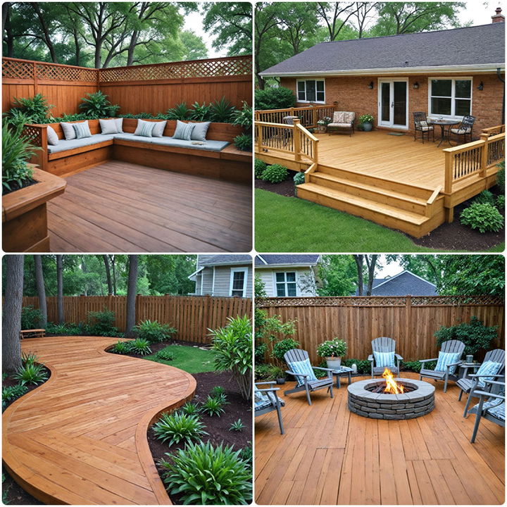 wood deck ideas