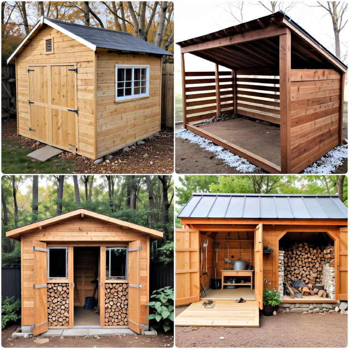 wood shed ideas