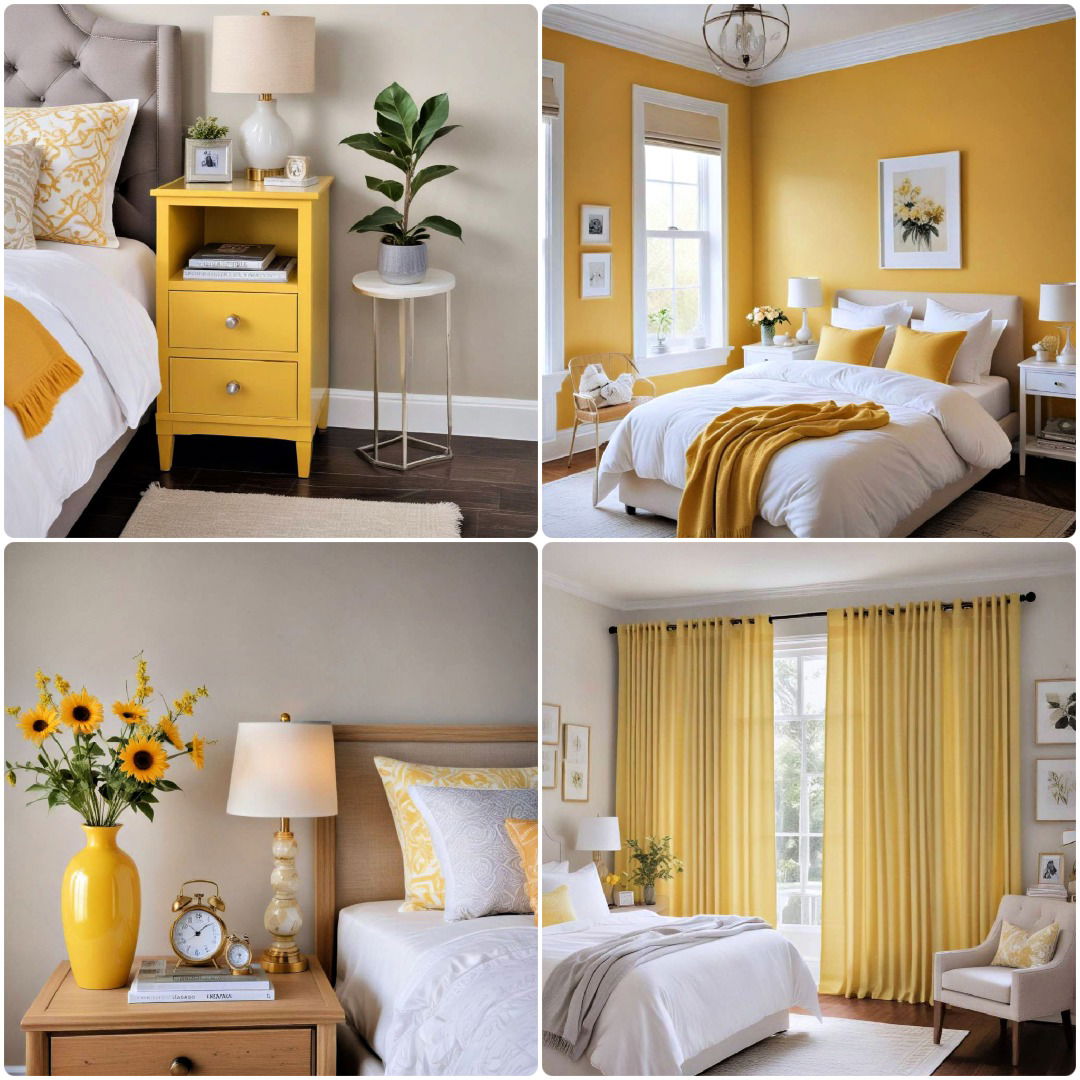 yellow bedroom ideas