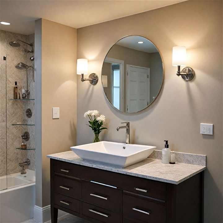 accent lighting for bathroom
