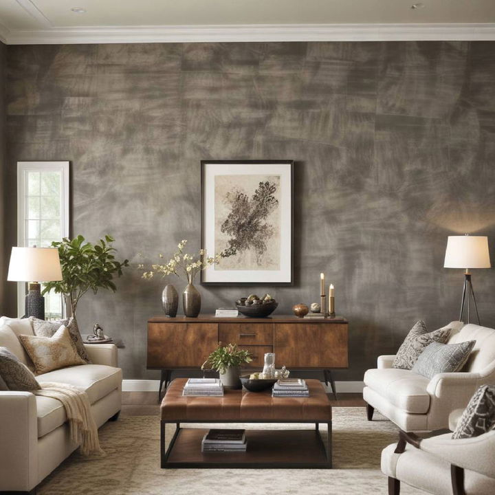 accent wall for large living room