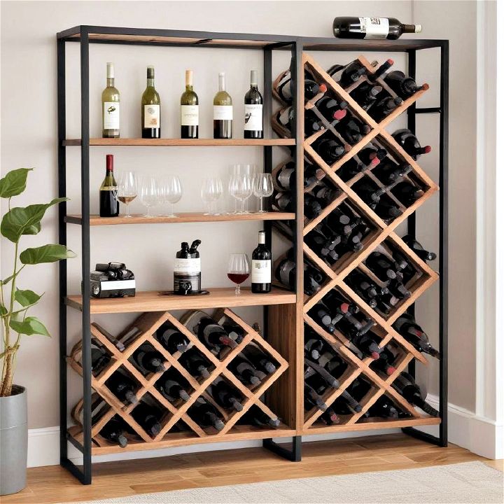 accessible wine rack
