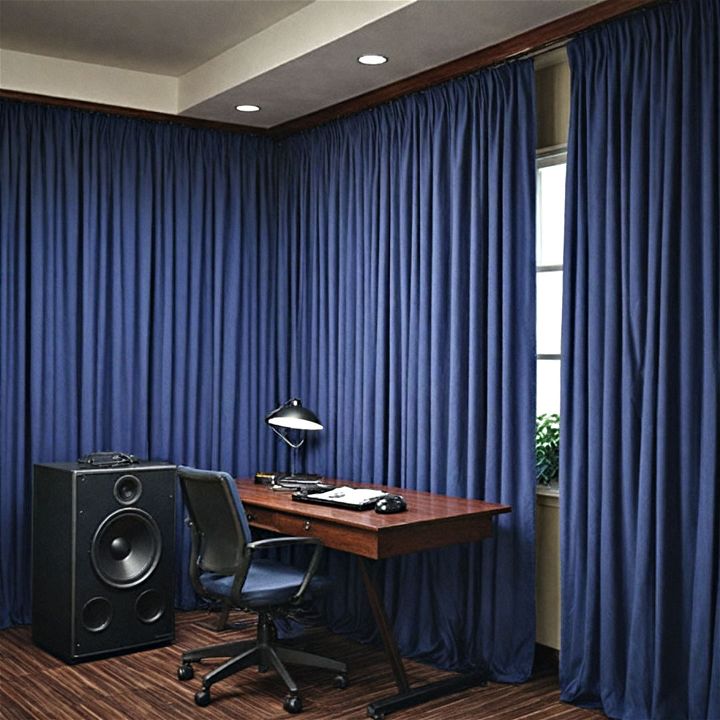 acoustic curtains for music room