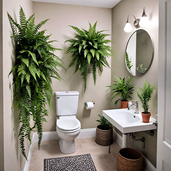 add greenery for a fresh look