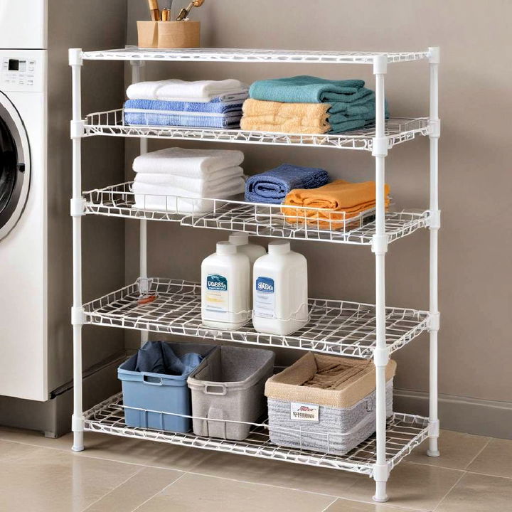 adjustable wire shelving unit