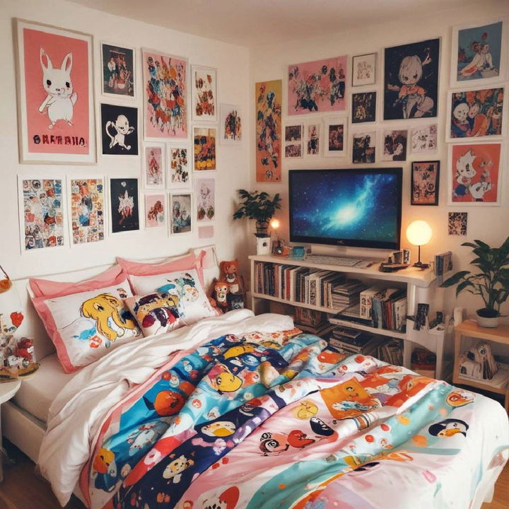 anime abode for gaming bedroom