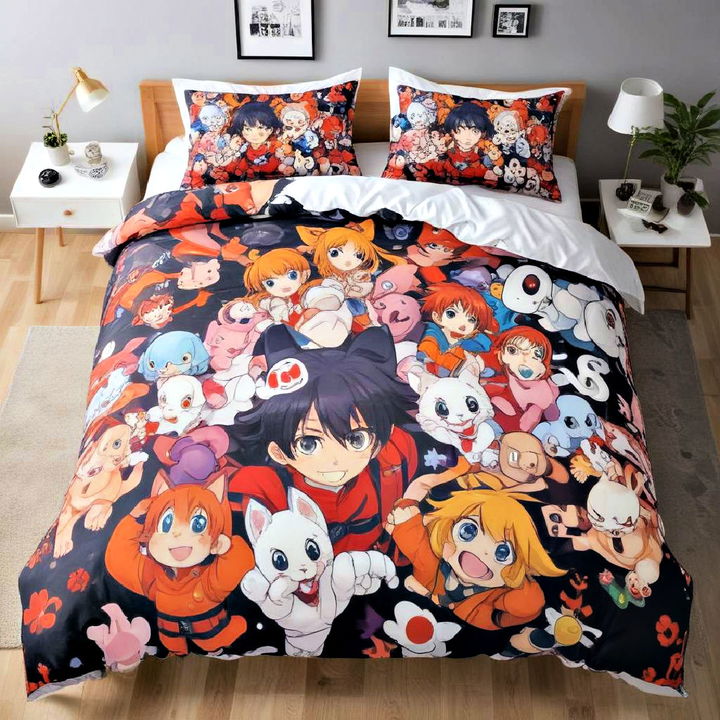 anime themed bedding