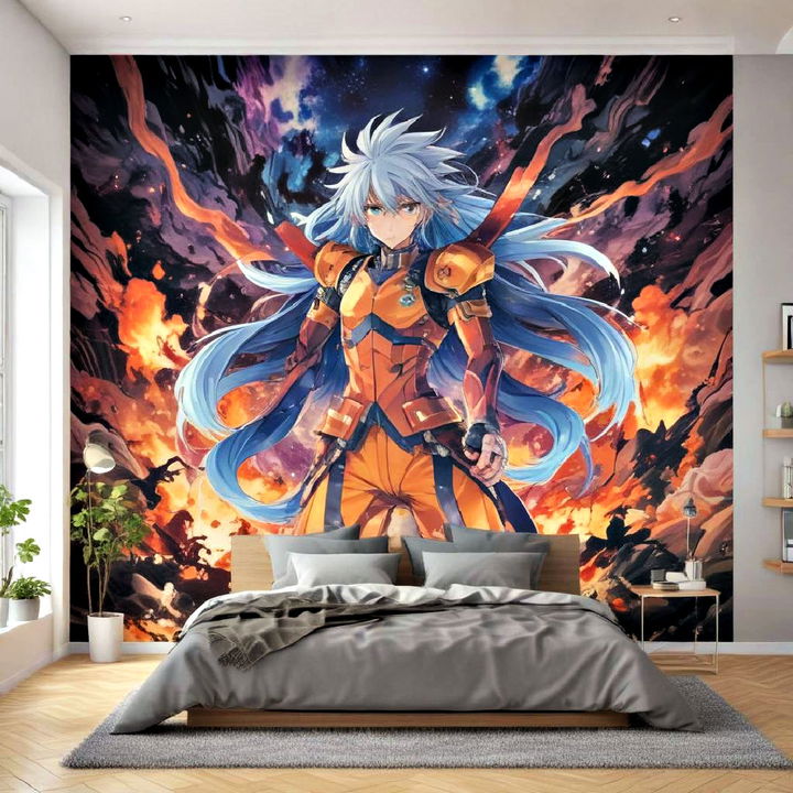 anime wall murals