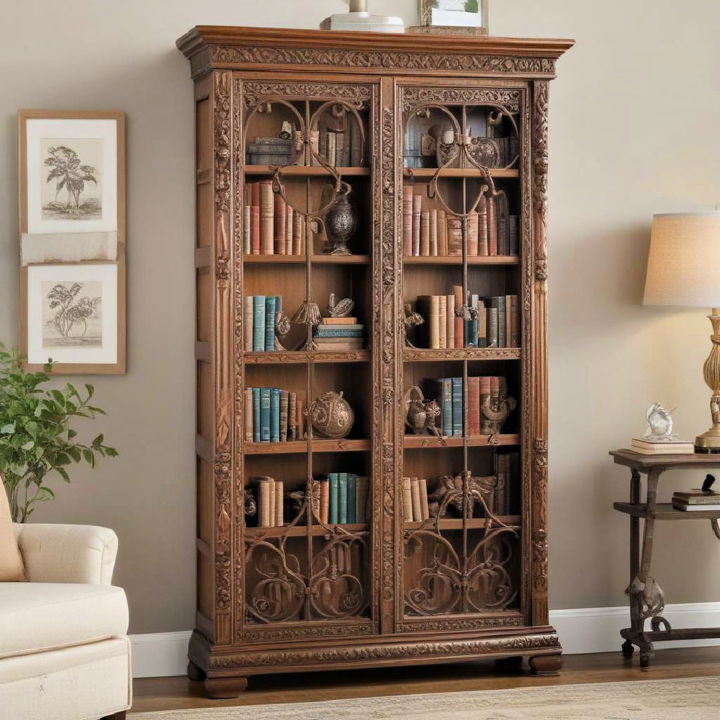 antique bookcase design