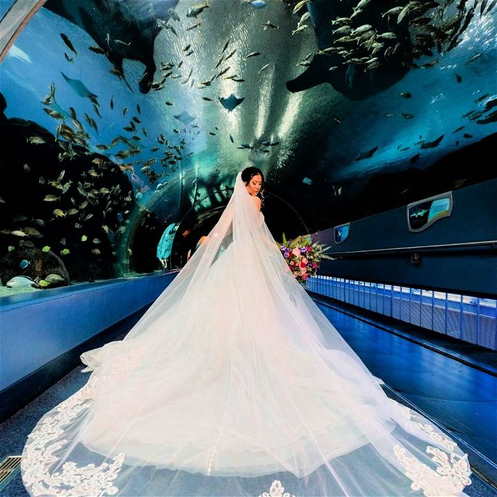 aquarium small wedding