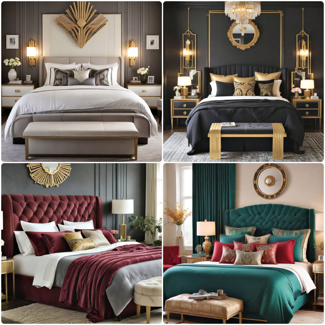 30 Art Deco Bedrooms That Redefine Modern Living
