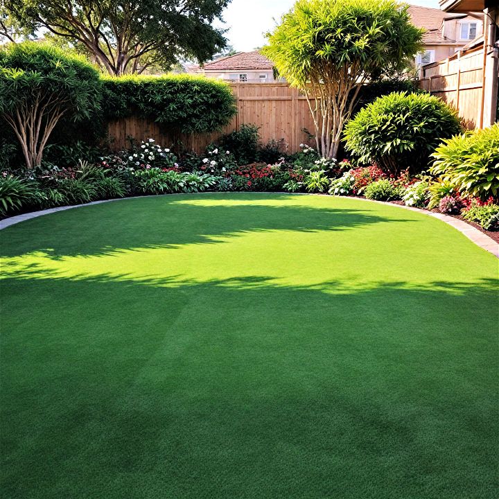 artificial backyard turf on budget