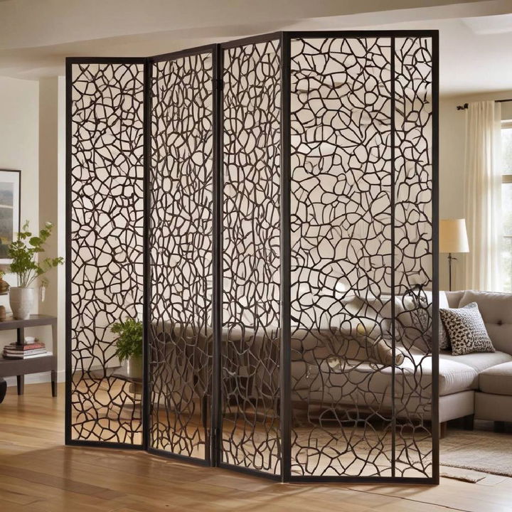 artistic room dividers for large living room