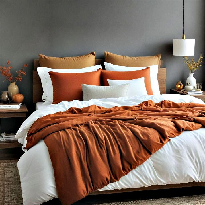autumnal bedding to make your room feel fresh