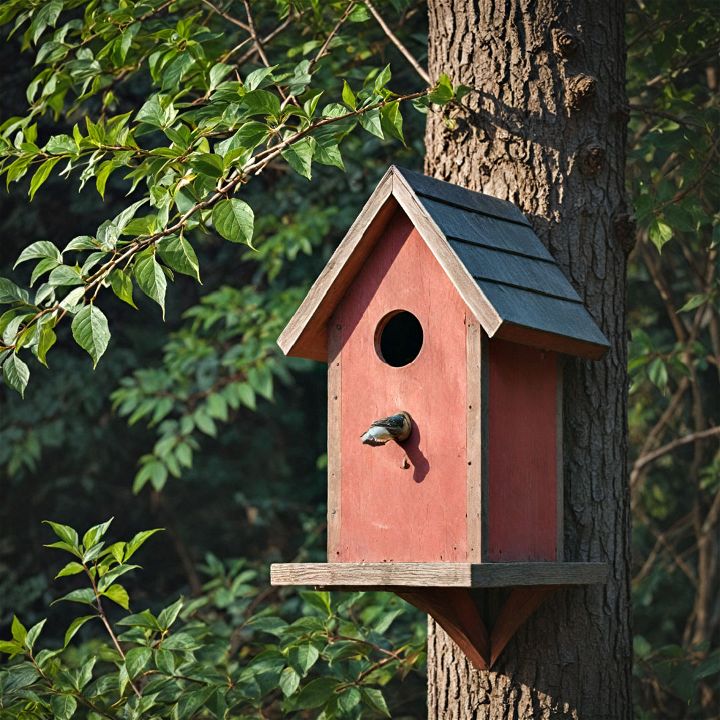 backyard birdhouse for garden
