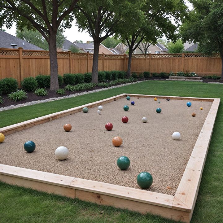 backyard bocce court