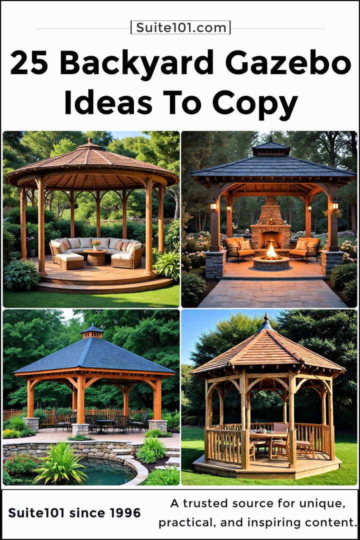 backyard gazebo ideas to copy